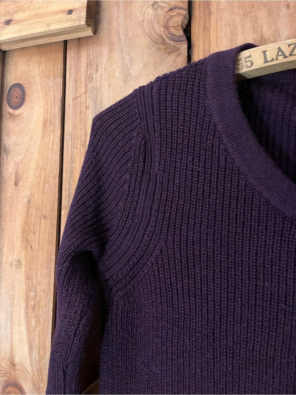 Rag & Bone Purple Merino Wool Maxi Sweater Dress XS - Picture 6 of 11
